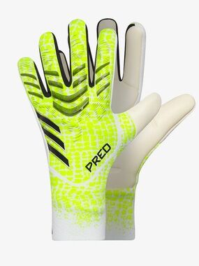 Size 5 - Adidas Predator Pro Goalkeeper Gloves Mens Soccer Sportswear JJ3532